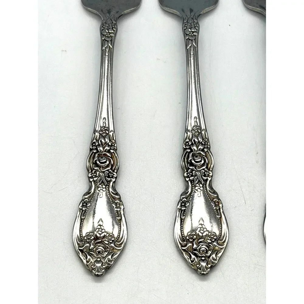 Oneida OCO Wordsworth Set of 4 Stainless Steel Salad Forks